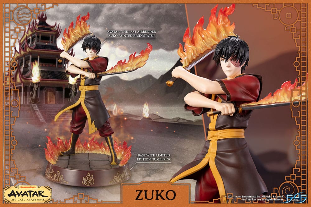 Avatar The Last Airbender Zuko 32 cm Statue