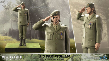 Metal Gear Solid 3: Snake Eater Big Boss Requiem 55 cm 1/4 Statue