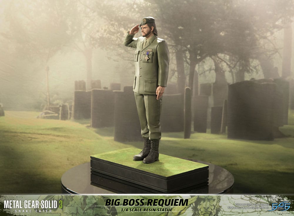 Metal Gear Solid 3: Snake Eater Big Boss Requiem 55 cm 1/4 Statue