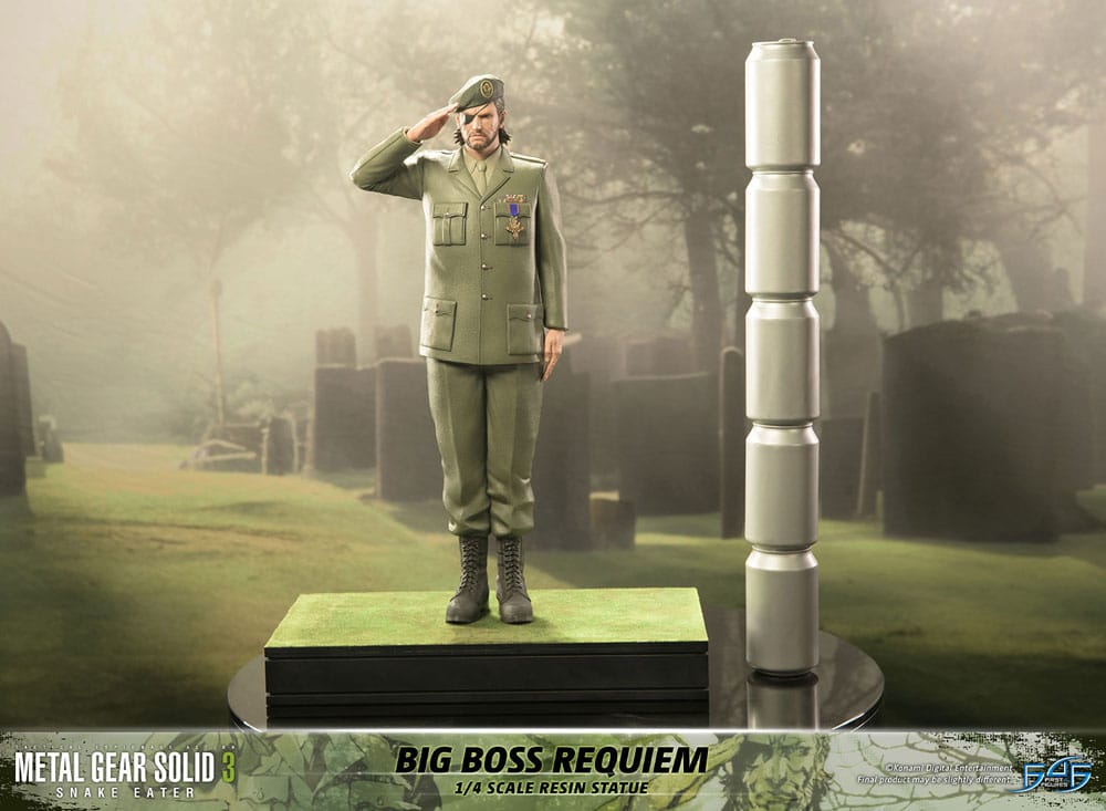 Metal Gear Solid 3: Snake Eater Big Boss Requiem 55 cm 1/4 Statue