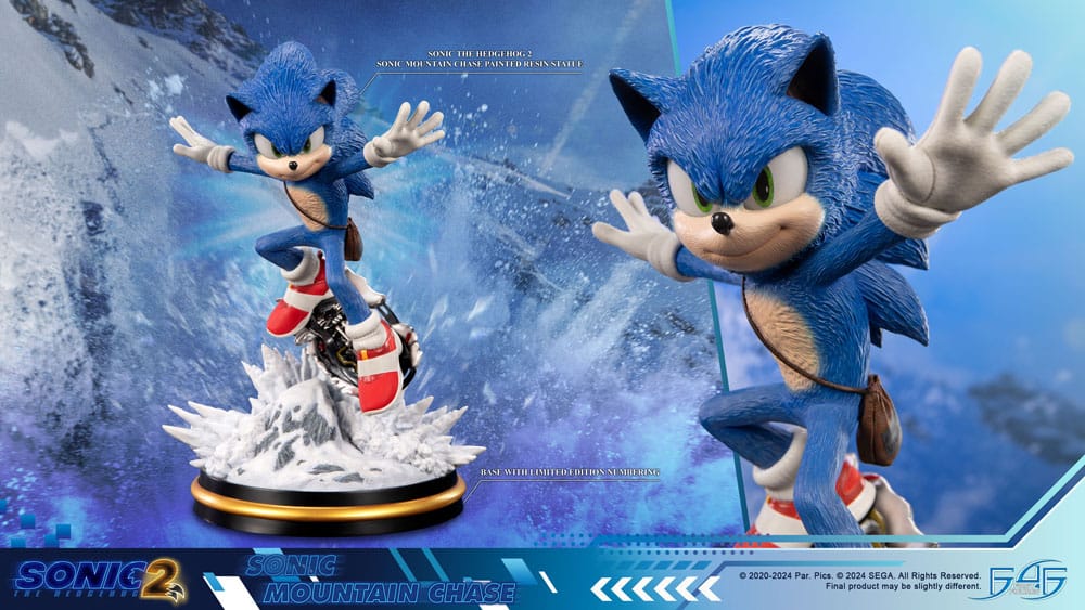 Sonic the Hedgehog 2 Sonic Mountain Chase 34 cm Statue