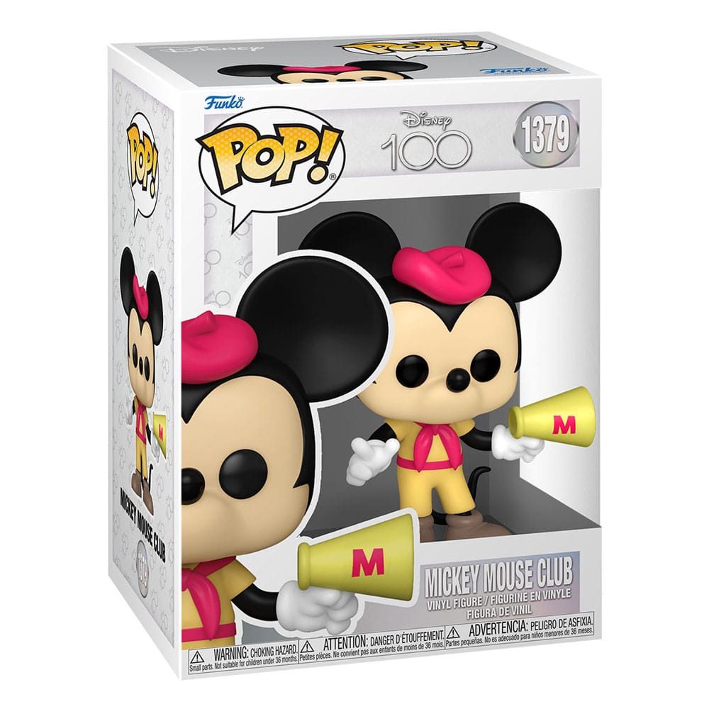 Disney's 100th Anniversary POP! Mickey Mouse Club - Mickey 9cm Disney Funko Vinyl Figure