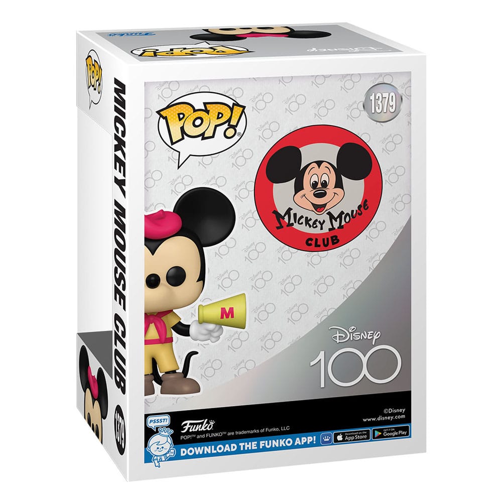 Disney's 100th Anniversary POP! Mickey Mouse Club - Mickey 9cm Disney Funko Vinyl Figure