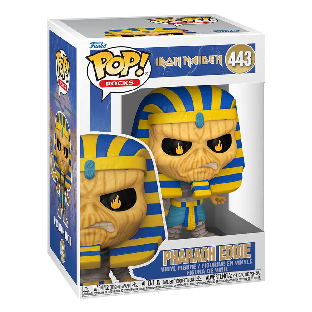 Iron Maiden Pharoah Eddie Funko Pop! Vinyl Figure #443