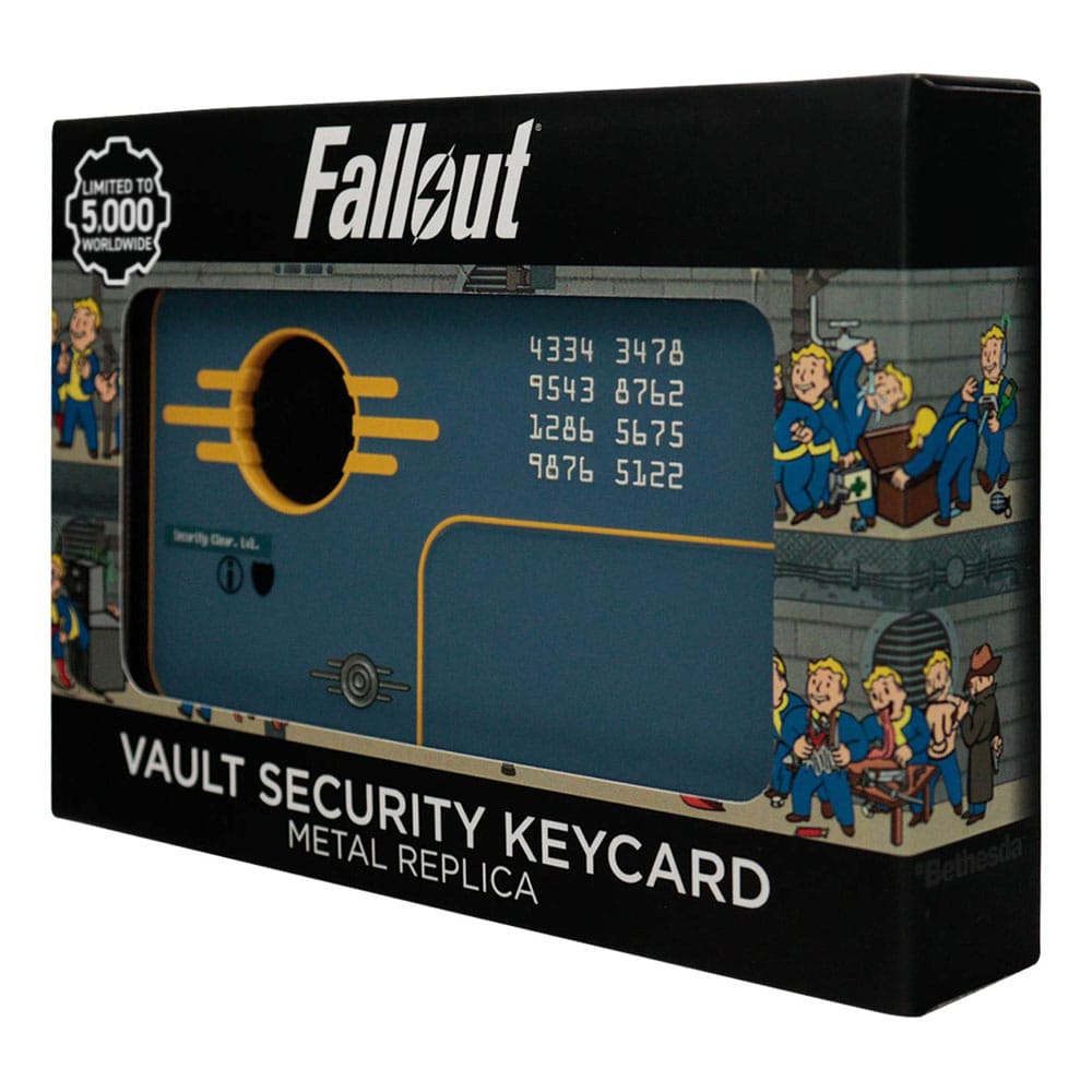 Fallout Vault Security Keycard Limited Edition Replica