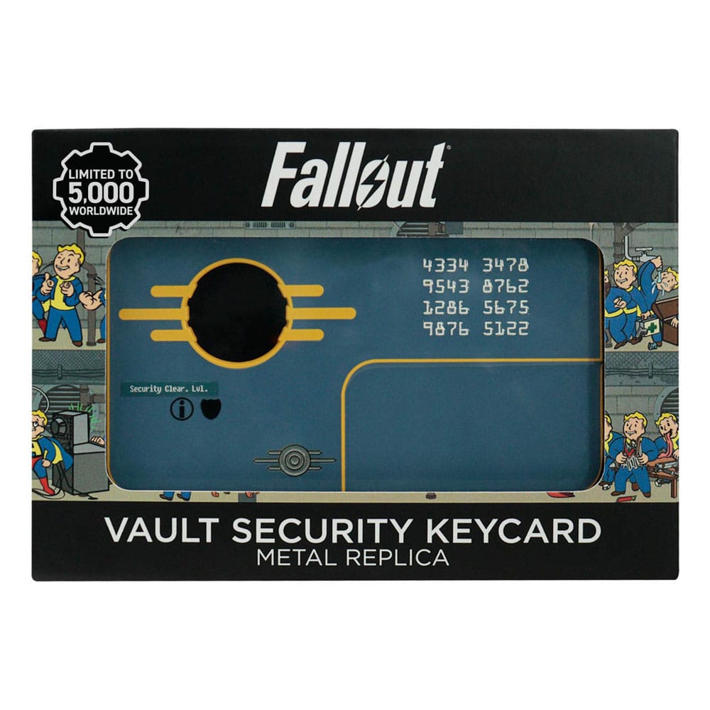 Fallout Vault Security Keycard Limited Edition Replica