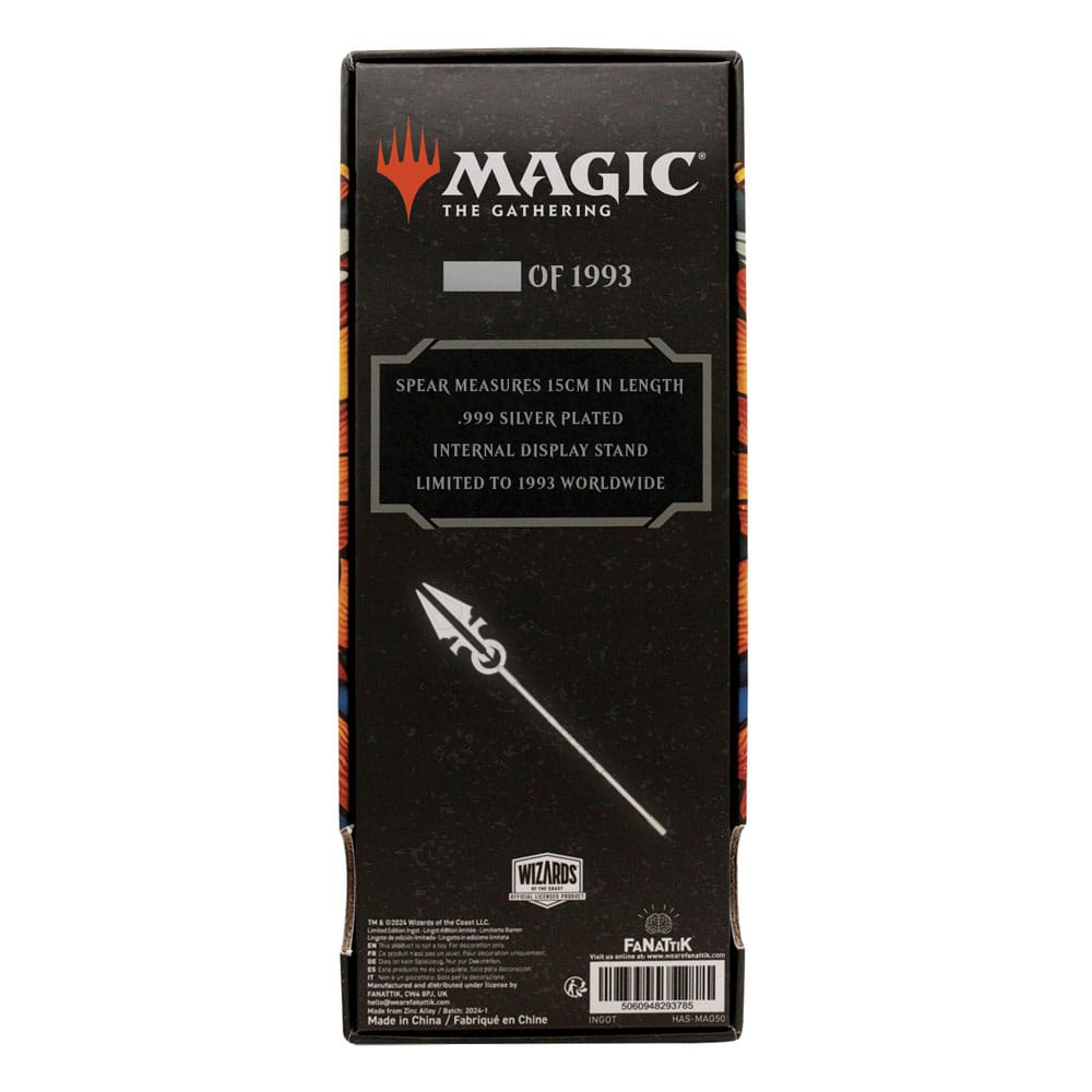 Magic the Gathering Avacyn's Moonsilver Spear 15 cm (999 silver plated) Replica