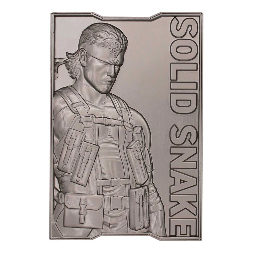 Metal Gear Solid 2 Snake Limited Edition Ingot