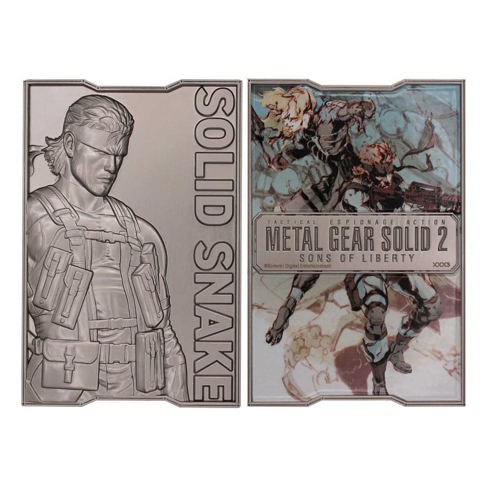 Metal Gear Solid 2 Snake Limited Edition Ingot