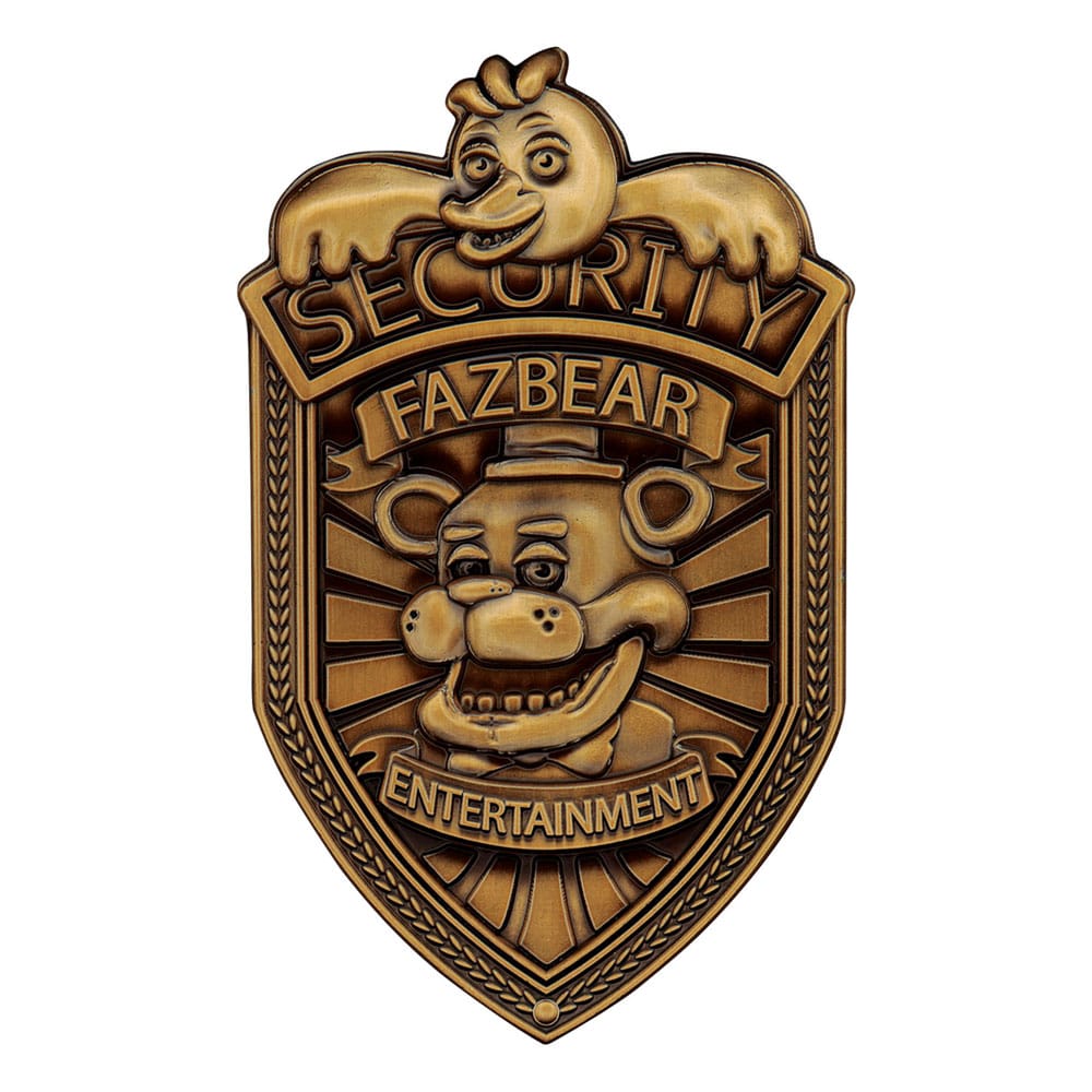 Five Nights at Freddy´s Security Badge Replica