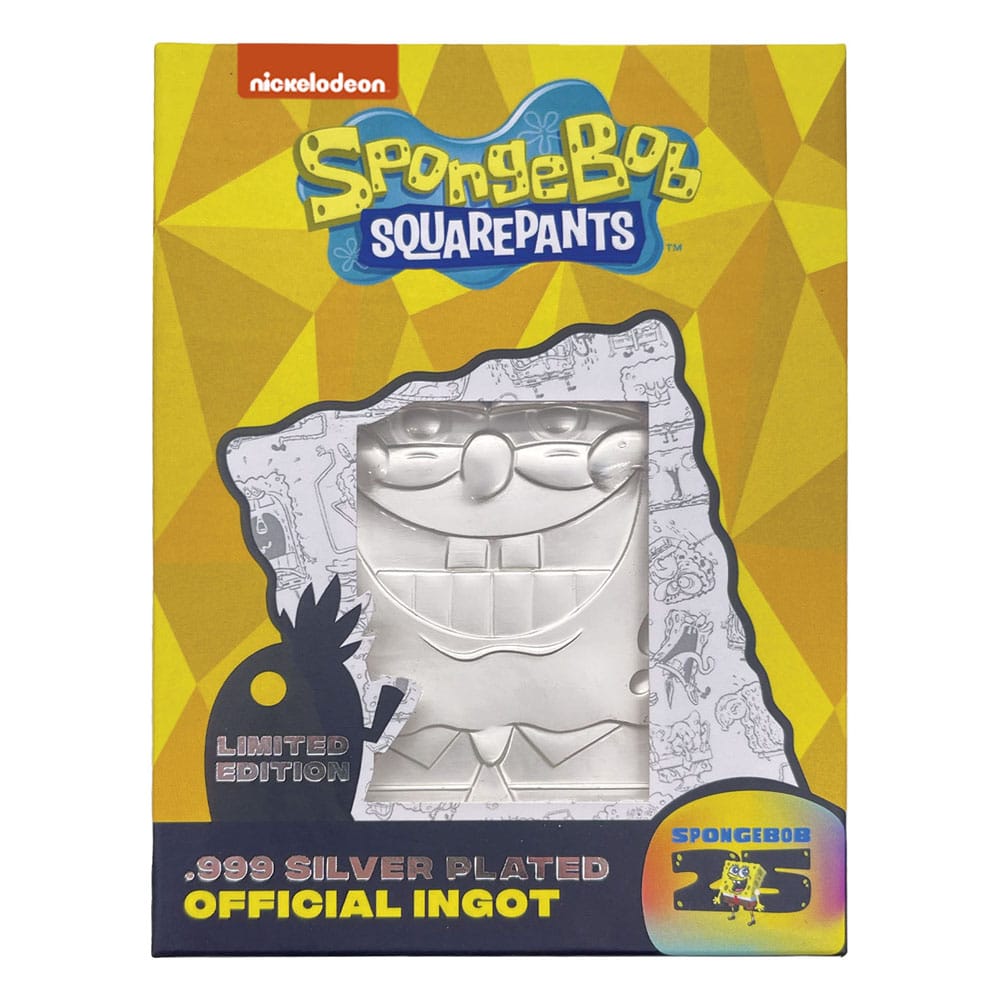 SpongeBob SquarePants 25th Anniversary Limited Edition Ingot