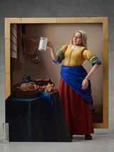 The Table Museum Figma The Milkmaid by Vermeer 14 cm Action Figure