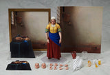 The Table Museum Figma The Milkmaid by Vermeer 14 cm Action Figure