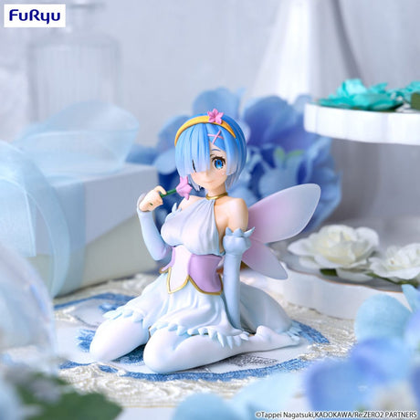 Re:Zero Starting Life in Another Rem Flower Fairy 9cm World Noodle Stopper PVC Statue