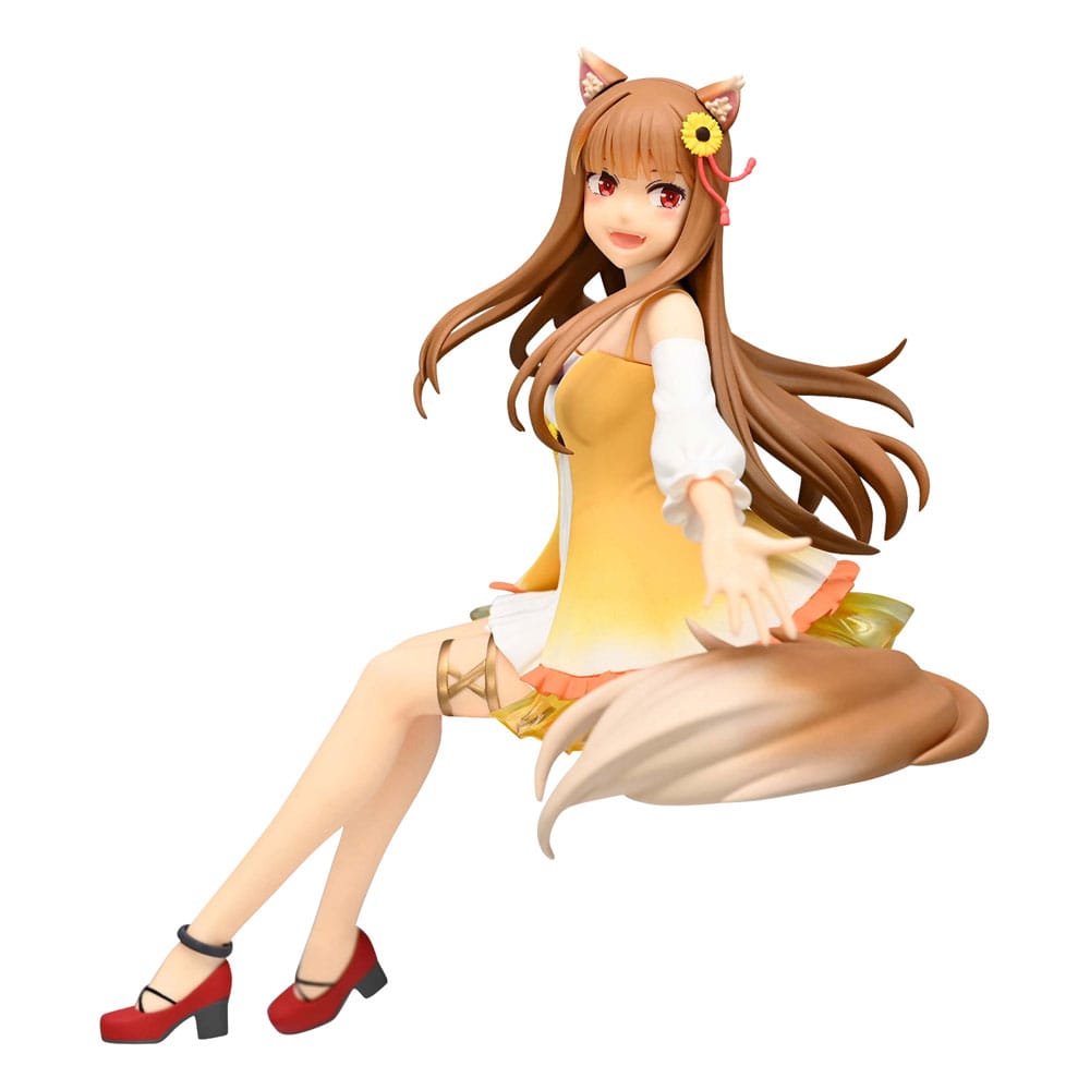 Spice and Wolf Holo Sunflower Dress Ver. 17cm Noodle Stopper PVC Statue