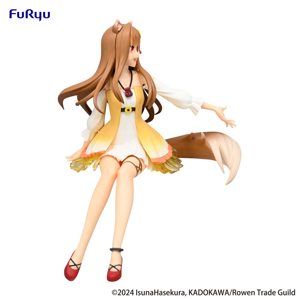 Spice and Wolf Holo Sunflower Dress Ver. 17cm Noodle Stopper PVC Statue