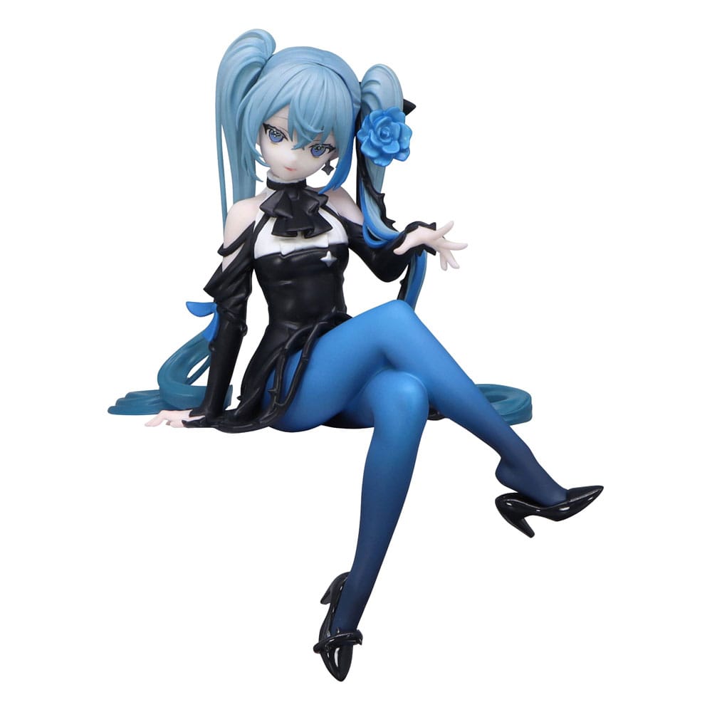 Hatsune Miku Blue Rose Version 14cm Noodle Stopper PVC Statue