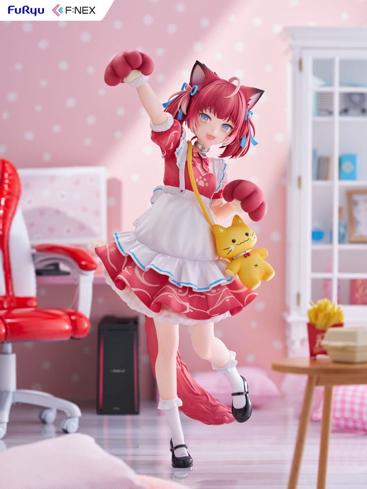 Virtual YouTuber F:NEX Akami Karubi 24 cm 1/7 PVC Statue