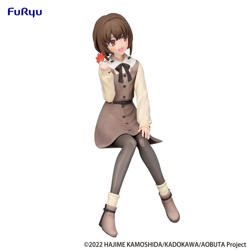 Rascal Does Not Dream Noodle Stopper Kaede Azusagawa Autumn Outfit Ver. 14 cm PVC Statue