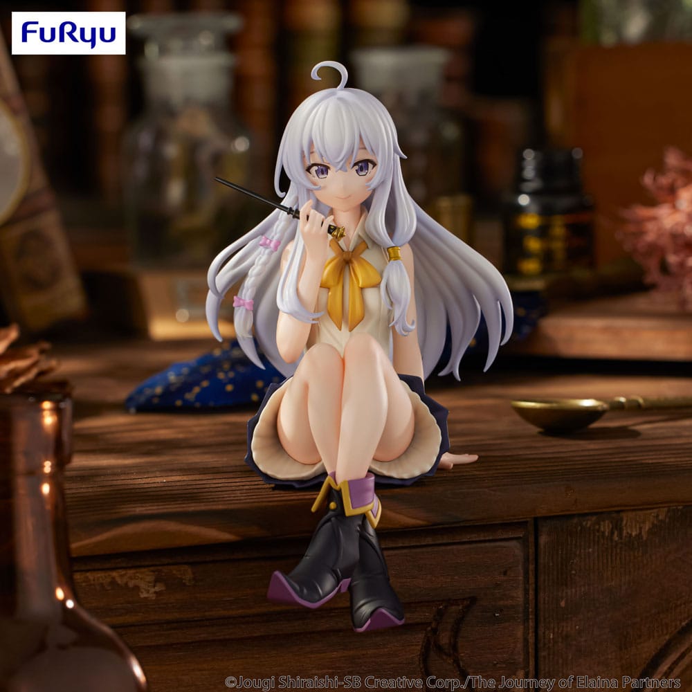 Wandering Witch: The Journey of Elaina Noodle Stopper Elaina 13 cm PVC Statue