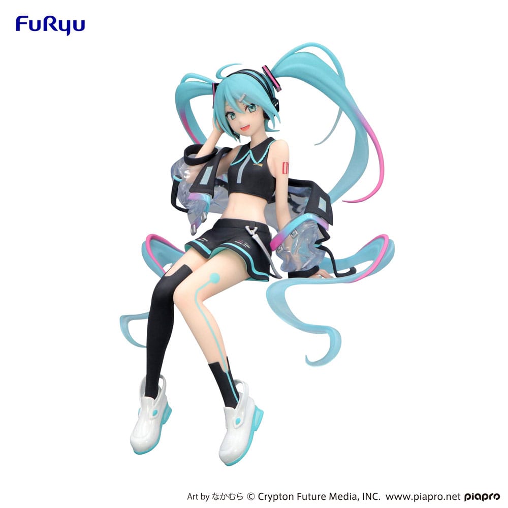 Hatsune Miku Noodle Stopper Neon Cyber 16 cm PVC Statue