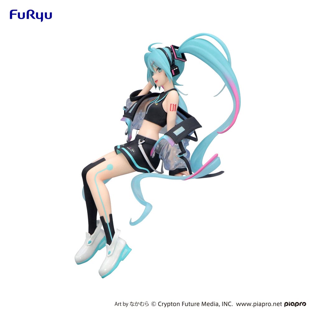 Hatsune Miku Noodle Stopper Neon Cyber 16 cm PVC Statue