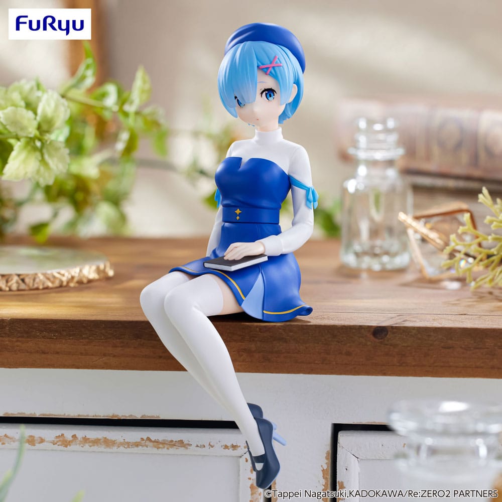 Re:Zero Starting Life in Another World Noodle Stopper Rem Book Girl Ver. 15 cm PVC Statue