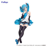 Hatsune Miku Noodle Stopper Kuroboshi Kouhaku Ver. (re-run) 14 cm PVC Statue