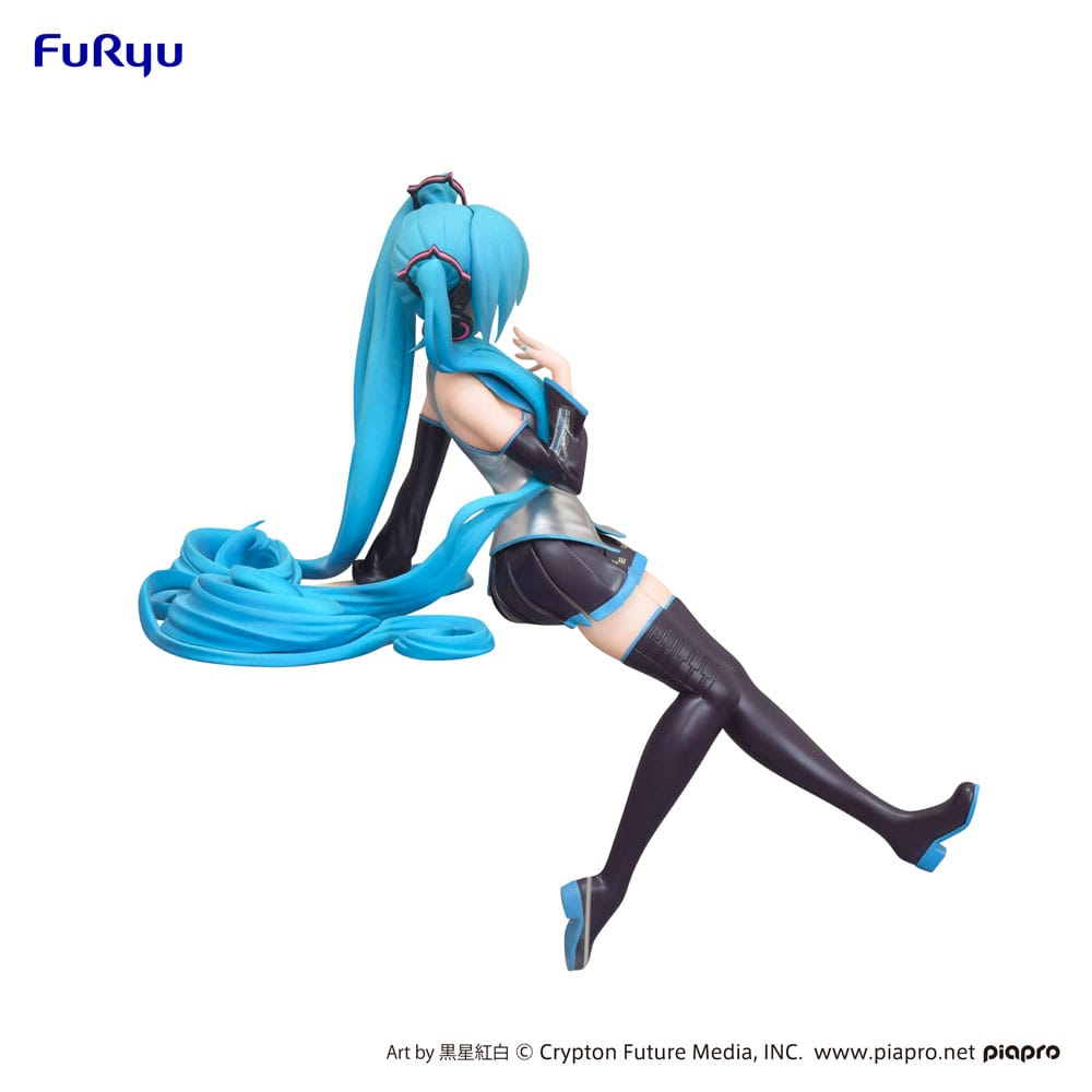 Hatsune Miku Noodle Stopper Kuroboshi Kouhaku Ver. (re-run) 14 cm PVC Statue