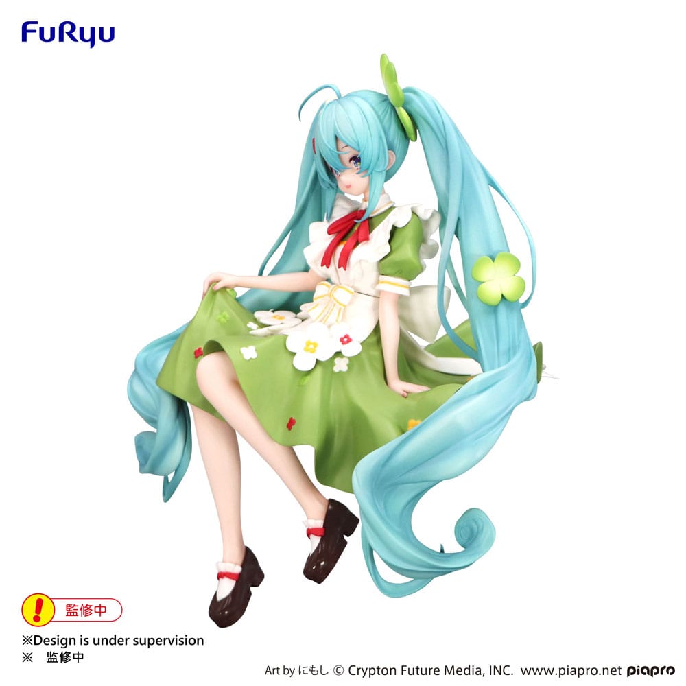 Hatsune Miku Noodle Stopper Flower Fairy Clover 15 cm PVC Statue