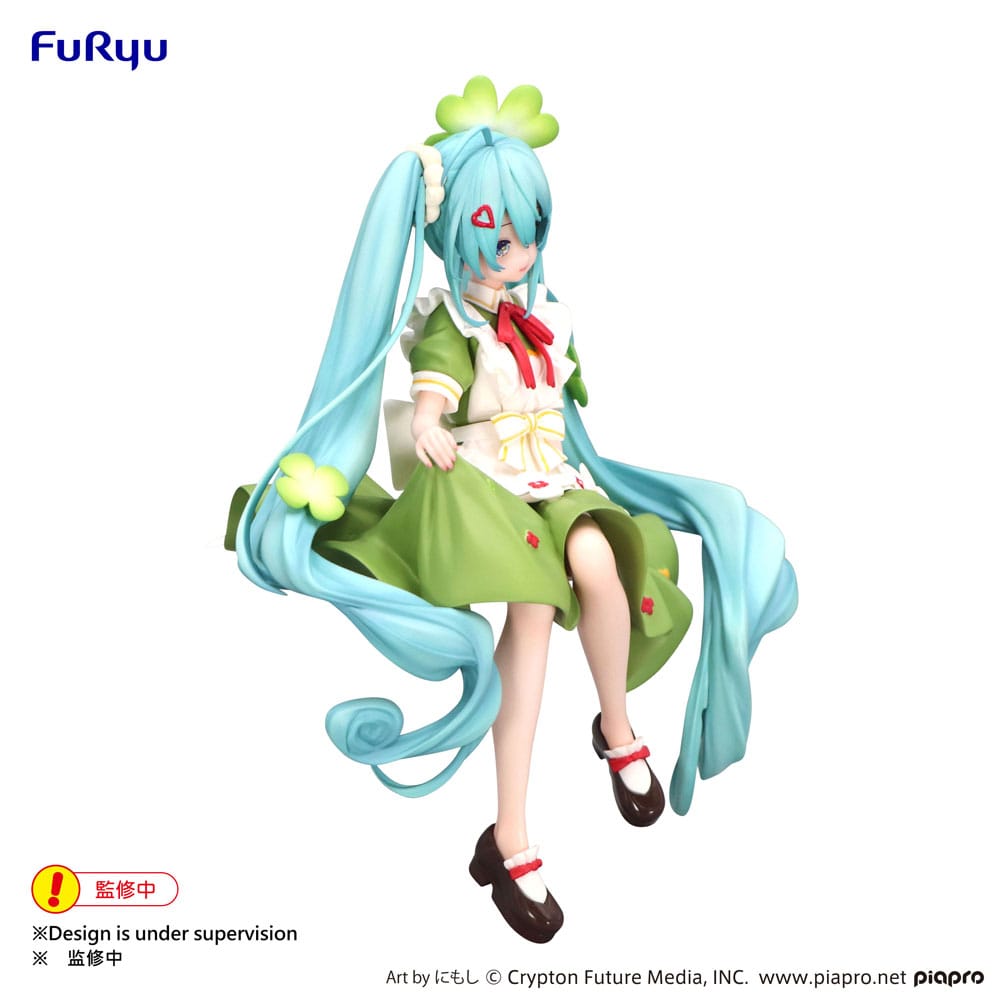 Hatsune Miku Noodle Stopper Flower Fairy Clover 15 cm PVC Statue