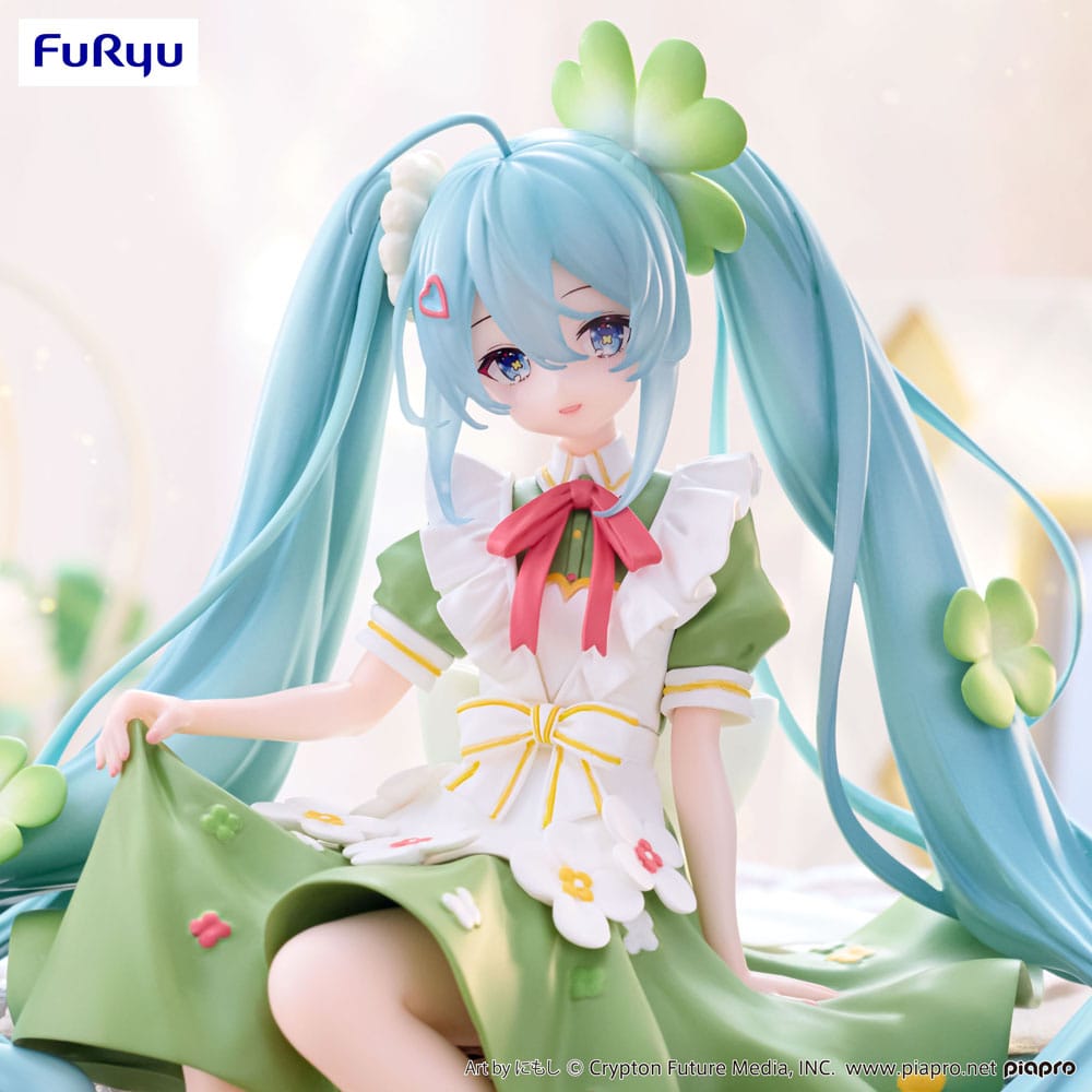 Hatsune Miku Noodle Stopper Flower Fairy Clover 15 cm PVC Statue