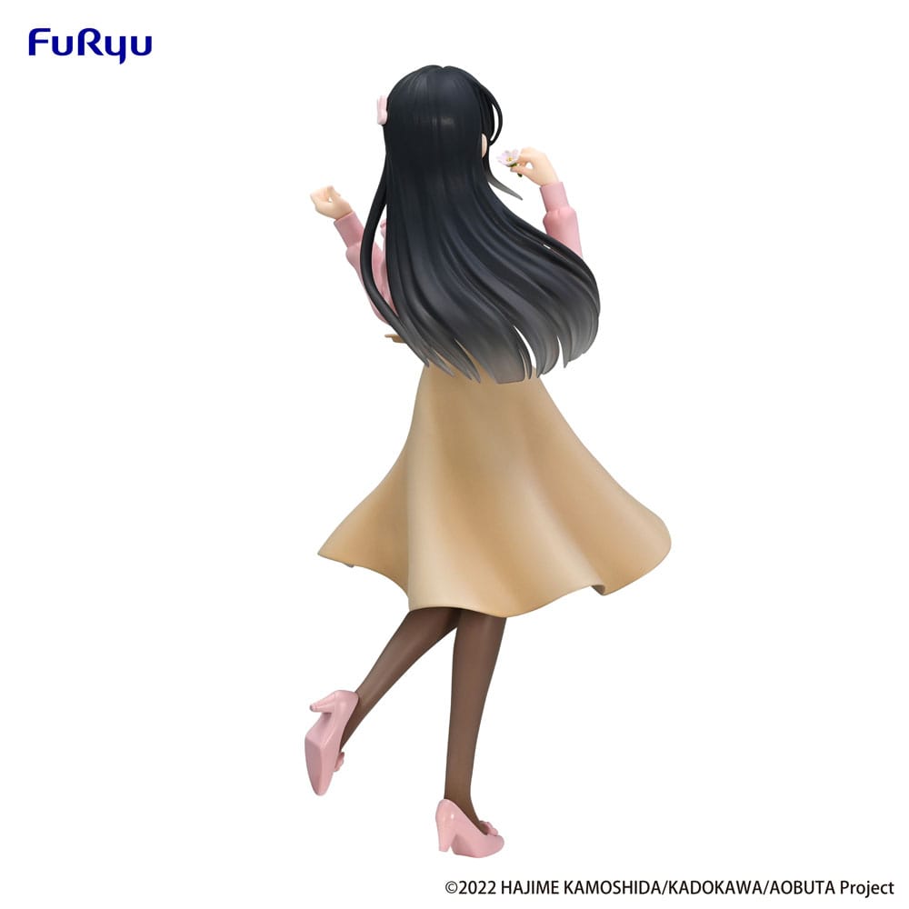 Rascal Does Not Dream of Bunny Girl Senpai Trio-Try-iT Mai Sakurajima Spring Outfit Ver. 21 cm PVC Statue