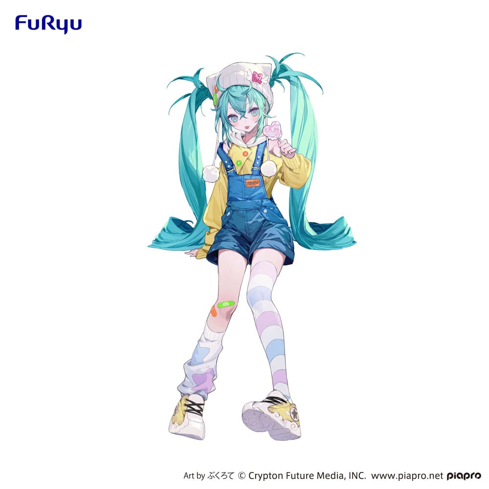 Hatsune Miku Noodle Stopper Lollipop 15 cm PVC Statue