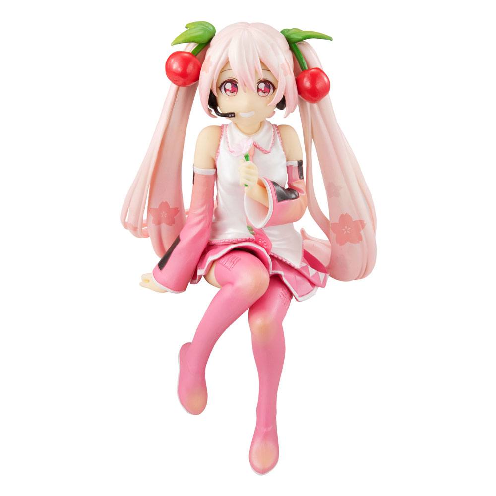 Hatsune Miku Noodle Stopper Sakura Miku 2022 Pearl Color 13 cm PVC Statue