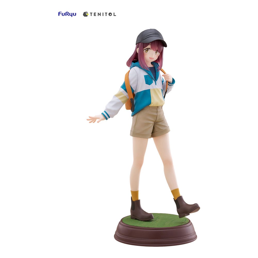 Laid-Back Camp Tenitol Ayano Toki 23 cm PVC Statue