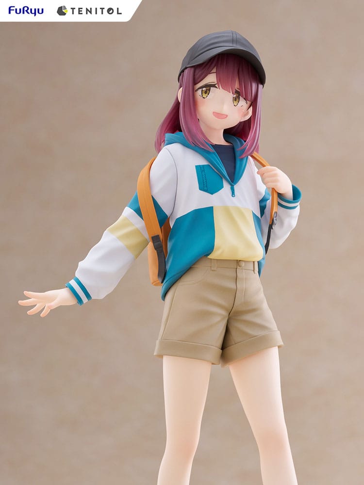 Laid-Back Camp Tenitol Ayano Toki 23 cm PVC Statue