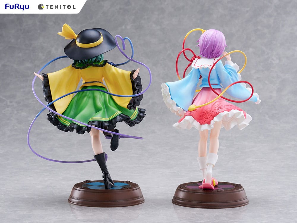 Touhou Project Tenitol Koishi Komeiji & Satori Komeiji 22 cm PVC Statue