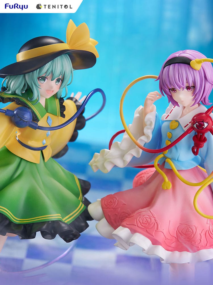 Touhou Project Tenitol Koishi Komeiji & Satori Komeiji 22 cm PVC Statue