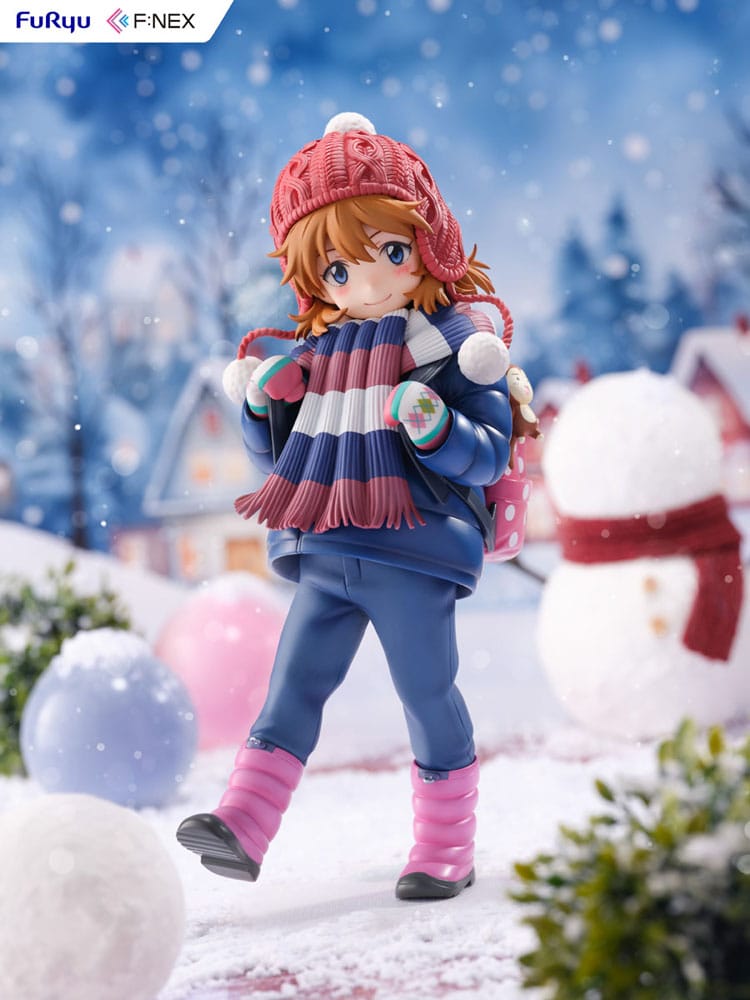 Evangelion: 3.0 + 1.0 Thrice Upon a Time Asuka Shikinami Langley Winter Ver. 20cm 1/6 Scale FNEX Statue