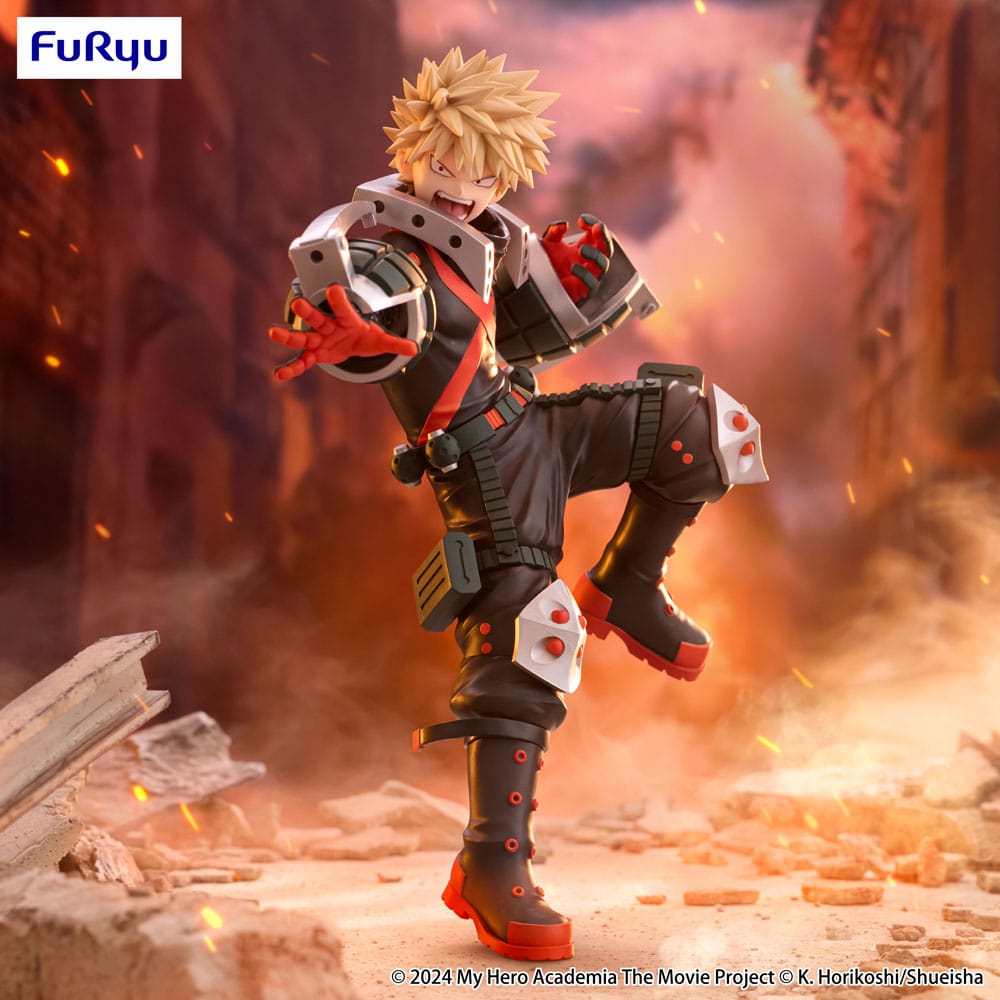 My Hero Academia You're Next Trio-Try-iT Katsuki Bakugo 21 cm PVC Statue