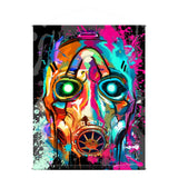 Borderlands Mask Pop Art Poster Canvas
