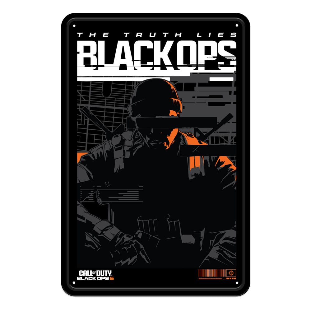 Call of Duty: Black Ops 6 20 x 30 cm Metal Sign