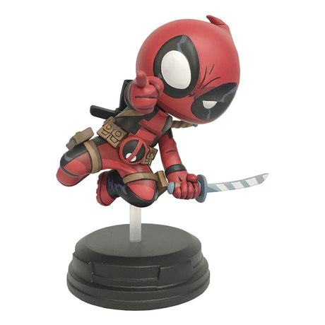 Marvel Animated Deadpool (Jumping) 18 cm Statue