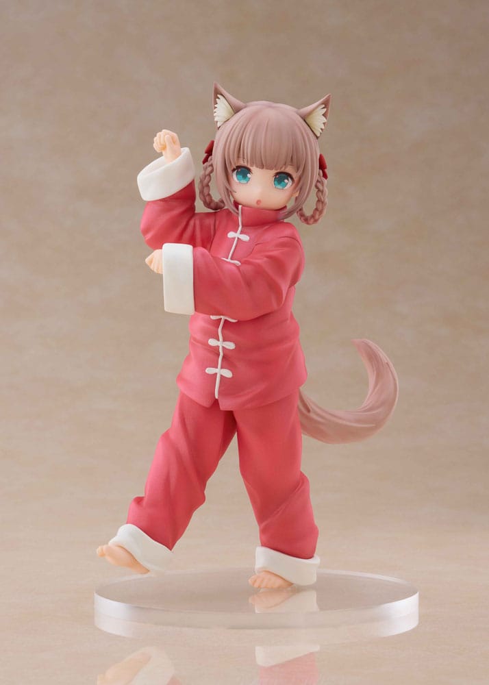 My Cat Is a Kawaii Girl Palette Dress-Up Collection Kinako Nyang fu Ver. 15 cm Statue