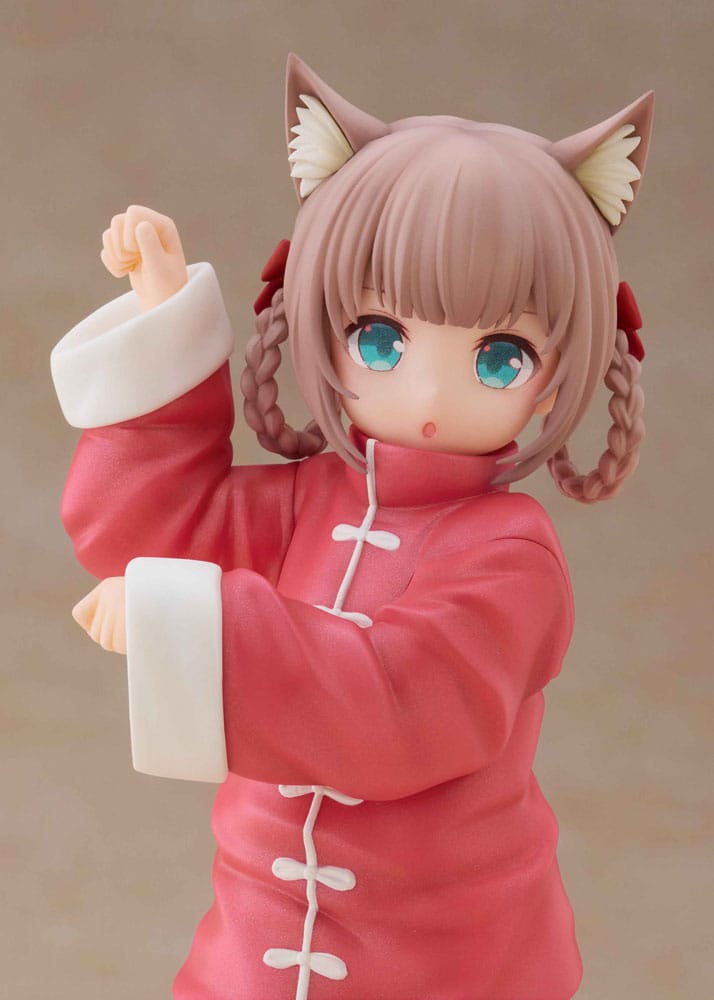 My Cat Is a Kawaii Girl Palette Dress-Up Collection Kinako Nyang fu Ver. 15 cm Statue