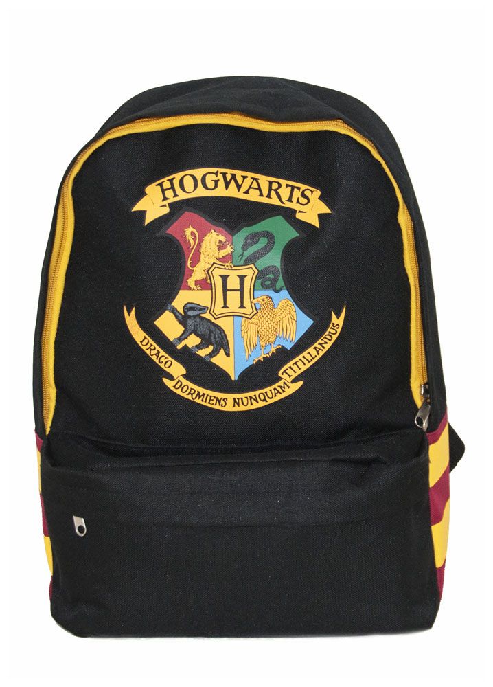 Harry Potter Hogwarts Striped Shoulder Backpack