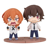 Bungo Stray Dogs Wan! Osamu Dazai & Chuya Nakahara: Fourteen-Year-Old Ver. 8 cm Chibi Figures