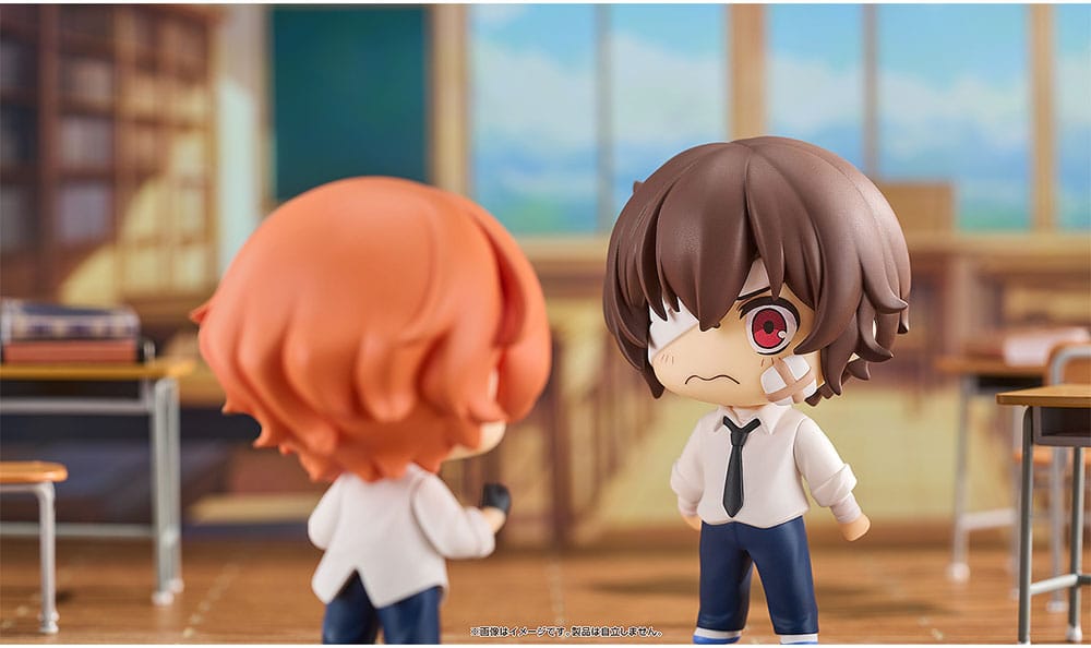 Bungo Stray Dogs Wan! Osamu Dazai & Chuya Nakahara: Fourteen-Year-Old Ver. 8 cm Chibi Figures