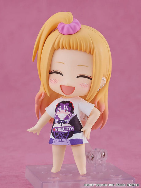 My Dress-Up Darling Nendoroid Marin Kitagawa: Slippery Girls Full Graphic T-Shirt Ver. 10 cm Action Figure